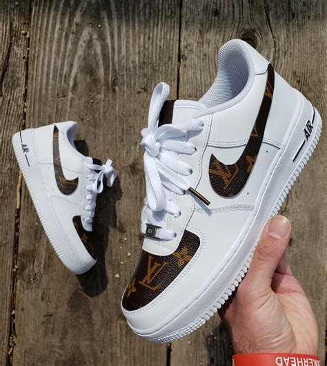 louis vuitton nike air force 1 custom sneakers|louis vuitton air force 1 low.